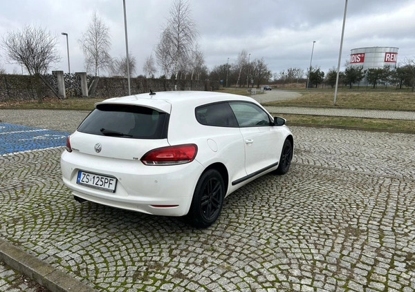 Volkswagen Scirocco cena 22500 przebieg: 238000, rok produkcji 2009 z Szczecin małe 79